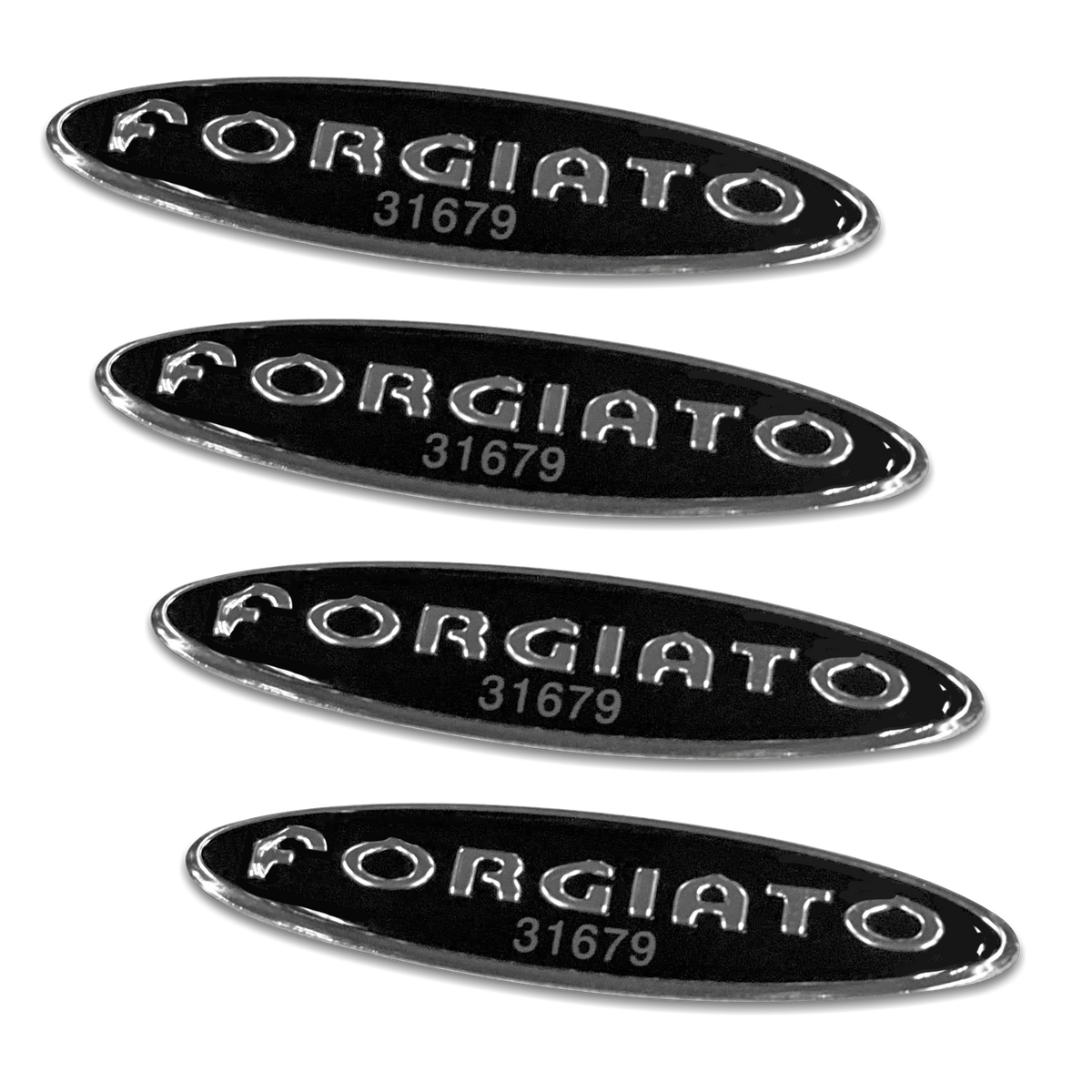 Oval Alloy Wheel Decal with Serial Number – Forgiato Wheels